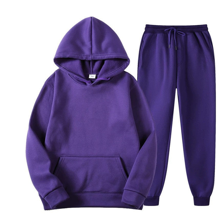 Mens Suit Style Pullover Hoodie For Sports