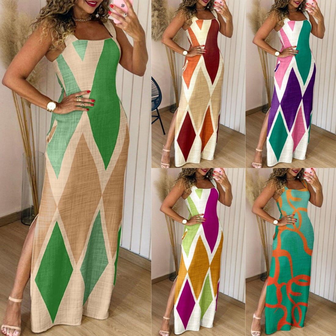 Womens Slim-fit Notched Work Dresssophisticated And Professional